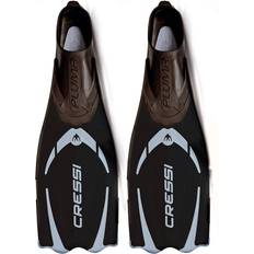 Negro Aletas Cressi Pluma Black/Silver 37-38 Aletas