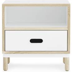 Ash Bedside Tables Normann Copenhagen Kabino Bedside Table 41x50cm