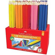 Faber castell färgpennor 120 Faber-Castell Triangular Color Pencil 120-pack