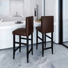 vidaXL Luxemburg 2-pack Barstol 2stk