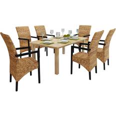 Rattan Dining Sets vidaXL 271696 Dining Set