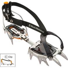 Acero Inoxidable Crampónes Black Diamond Crampones Sabretooth Clip Grey