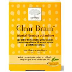 New nordic clear New Nordic Clear Brain 60 stk