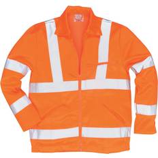 Work Jackets Portwest RT40 Hi-Vis Poly-Cotton Jacket