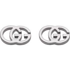 Gucci GG Tissue Earrings - White Gold