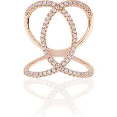 Sif Jakobs Fucino Ring - Rose Gold/White