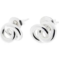 Gynning Jewelry Silver Smycken Gynning Jewelry The Knot Earrings - Silver