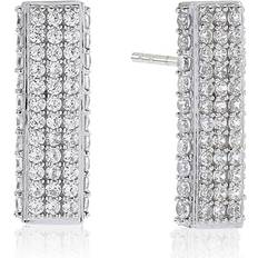 Sif Jakobs Bacoli Piccolo Earrings - Silver/White