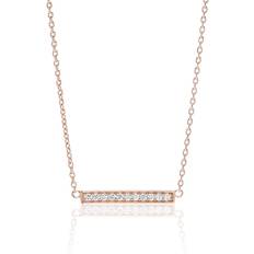 Chapado en Oro Rosa Collares Sif Jakobs Collar Mujer SJ-C1011-CZ-RG