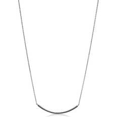 Sif Jakobs Fucino Necklace - Silver/Black