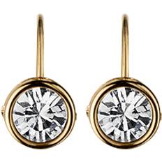 Madu Earrings - Gold/Transparent