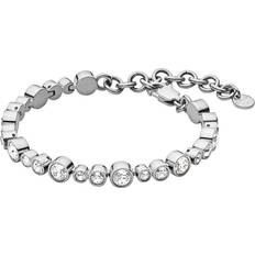 Teresia Bracelet - Silver/Transparent