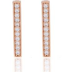 Sif Jakobs Simeri Piccolo - Rose Gold Plated Earrings (SJ-E1023-CZ-RG)