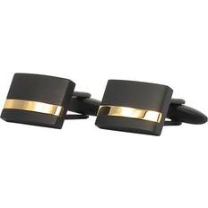 Gullbelagt Mansjettknapper Arock Moltas Cufflinks - Gold/Black