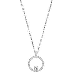 Creativity Pendant Necklace - Silver/Transparent
