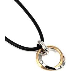 Astrid & Agnes Carro Short Necklace - Gold/Black/Silver/Transparent