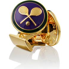 Skultuna Smycken Skultuna Tennis Racing Cufflinks - Gold