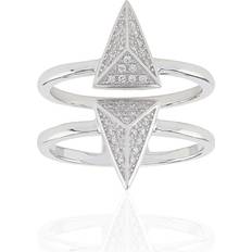 Sif Jakobs Jewelry Sif Jakobs Pecetto Ring - Silver/White