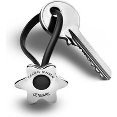 Georg jensen keyring Georg Jensen Flower Keyring - Silver