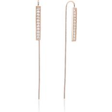 Sif Jakobs Simeri Earrings - Rose Gold/White