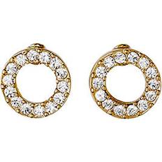 Pilgrim Victoria Earrings - Gold/Transparent