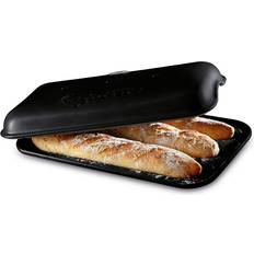 Rectangles Bread Tins Emile Henry Baguette Mould Bread Tin 39 cm