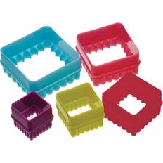 Square Cookie Cutters KitchenCraft Colourworks Cookie Cutter