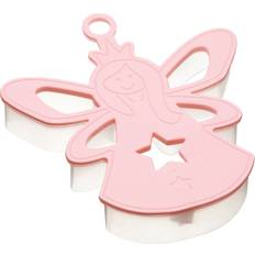 Pink Baking Supplies KitchenCraft Let's Make - 3D Fairy Cookie Cutter