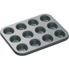 Negro Moldes para Magdalenas KitchenCraft Master Class Mini Tart Molde para Magdalenas