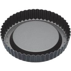 KitchenCraft Master Class Raised Loose Base Fluted Flan Tin Tin 20 cm