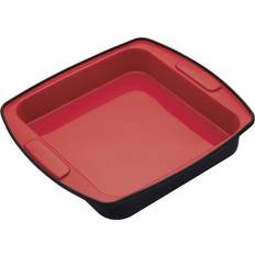 Square Tins KitchenCraft Master Class Smart Silicone Square Bake Pan Tin