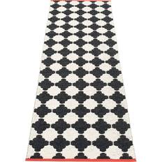 Blanc - À carreaux Tapis Pappelina Marre Blanc, Noir cm