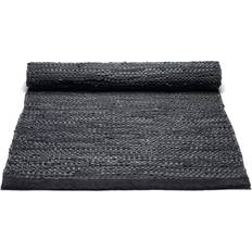 Rug Solid Mattor & Fällar Rug Solid Leather Svart 75x200cm