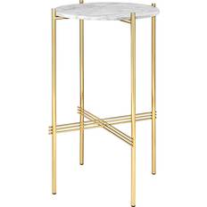 Mässing Matbord Ts Console Marble Matbord 40x40cm