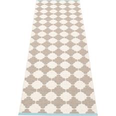 Rutiga Mattor Pappelina Marre Brun, Beige, Grå 70x225cm