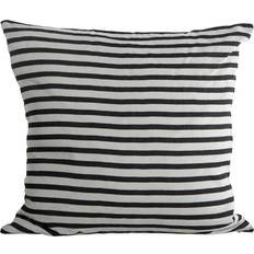 House Doctor Stripe Cushion Cover Black (50x50cm)