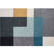 Linie Design Ometri Grå, Grøn, Blå 200x300cm