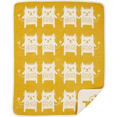 Klippan Yllefabrik Little Me Blankets White, Yellow (70x90cm)