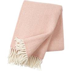 Klippan Yllefabrik Samba Blankets Pink (200x130cm)