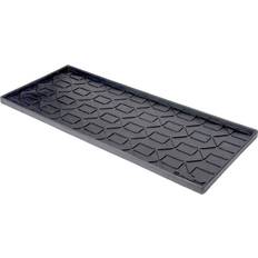 Svarta Dörrmattor Tica Copenhagen Graphic Shoe Mat Svart 38x88cm