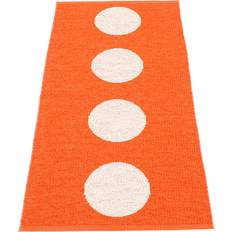 Pappelina Vera Orange, Vit 70x150cm