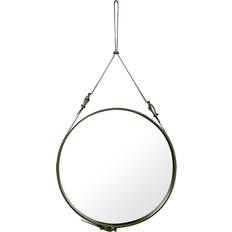 GUBI Adnet Circulaire Olive Väggspegel 70cm