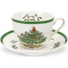 Tekopper grøn Spode Christmas Tree Tekop 20cl