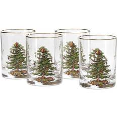 Spode Glas Spode Christmas Tree Tumblerglas 40cl 4st
