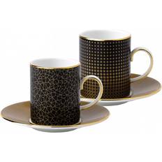 Espresso Cups Wedgwood Arris Espresso Cup 7.5cl 2pcs