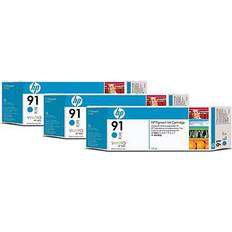 HP 91 (C9483A) 3-pack (Cyan)