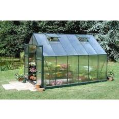 Halls magnum Halls Greenhouses Magnum 128 9.9m² 6mm Aluminium Polycarbonat