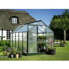 Halls drivhus 106 Halls Greenhouses Popular 106 6.2m² Aluminium Polycarbonat