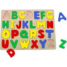 Wooden puzzle Bino Wooden Puzzle ABC