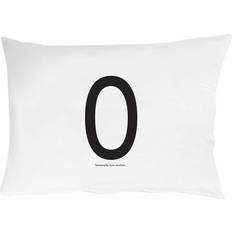 Design Letters O Hovedpudebetræk Black/White (70x50cm)